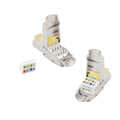 Field assembly Cat.8.1 RJ45 plug, shielded, extra short