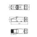 Field assembly Cat.8.1 RJ45 plug, shielded, extra short
